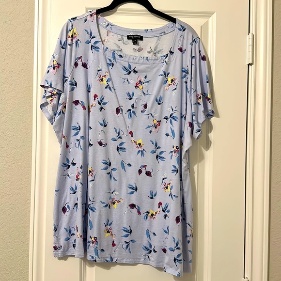 Lane Bryant Tops Womens Short Sleeve Top Poshmark